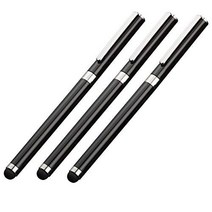 Tek Styz PRO Stylus + Pen Works for LG G8 ThinQ with Custom High Sensitivity Touch and Black Ink! [3, 1
