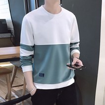 다국적 남성 라운드 칼라 맨투맨