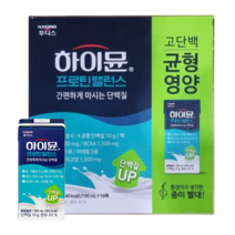 일동후디스 하이뮨 산양유 프로틴 밸런스 190ml 마시는 단백질 드링크, 음료 32팩/총2박스