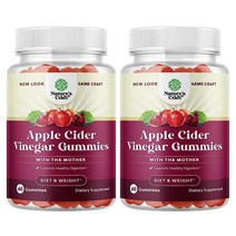 Bio Sense ACV 애플 사이다 식초 젤리 천연 보충제 어머니 포함 바디 비타민 B12 비트 뿌리 함유 120개 196852, 60개(2팩) -용량 및 사이즈를 확인해주세요