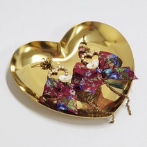 하트 메탈 트레이 골드, 상세페이지 참조, 상세페이지 참조