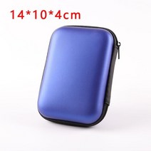 미니보조베터리 휴대용충전기 출장배터리 Logitech pebble m350 무선 마우스 휴대용 보관 가방 eva 하드 충격 방지 방진 보호 상자 마우스 커버 액세서리, 로얄 블루