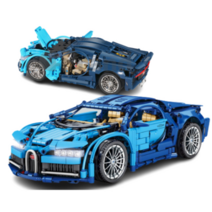 레고 부가티시론 스포츠카 호환블럭 자동차 오픈가능한 도어 본넷 크리스마스 새해 아이 선물, 블럭장난감 중국 레고테크닉 호환 자동차 부가티시론
