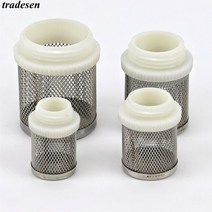 농업용 여과기 관수자재 필터 1pcs 스테인레스 스틸 그물 수족관 물고기 탱크 물 펌프 보호 호스 스트레이너 정원 홈 관개, 3개, 4인치