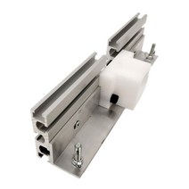 테이블 쏘 슬라이딩 미니 톱다이 알루미늄 라우터 인서트 플레이트 w목공 벤치 톱 멀티 기능 rt0700c 트리머 조각 기계 용 마이터 게이지, 울타리