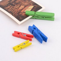 인생네컷걸이 사진걸이집게 즉석사진나무집게 50개입