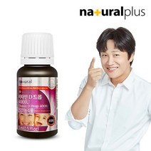 내츄럴플러스 비타민D3 400IU 드롭 15ml 1병 500일분 오렌지향, 단품/단품