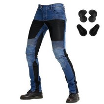 오토바이블랙박스 액션캠남자 오토바이 바지 Aramid 보호 장비 승마 블랙 레저 Motocross, 03 pants 4B_05 XXL