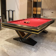 당구장당구대 포켓볼다이 당구큐대 개인큐 테이블, 레드 당구테이블