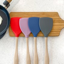 슈네이처 말랑탄탄 실리콘 뒤집개 4color 국내생산, 슈그레이