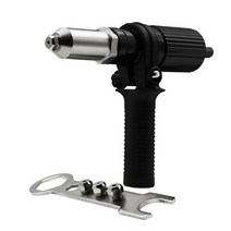 lomvum electric rivet gun riveting adapter insert 무선 드릴 알루미늄 리벳 너트 riveter insert nail power tools a, 금속