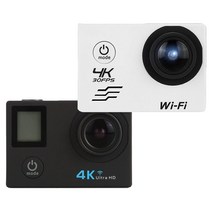 유프로 가성비 와이파이 방수 미니 4k 액션캠 + 추가배터리, 유프로 기본모델 화이트 + 64GB 메모리