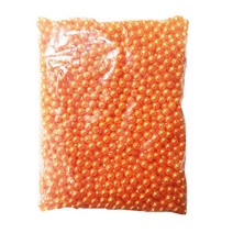 진주 구슬 8mm 500g 만들기 재료 비즈 공예 팔찌, _7754_주황색2000알]