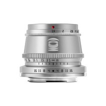 TTArtisan APS-C 35mm F1.4 수동렌즈 MFT 용 실버