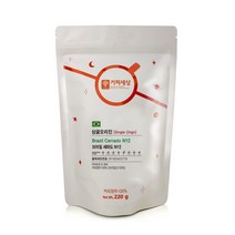 커피세상 원두 브라질 세하도 NY2, 220g, 1.홀빈 (분쇄안함), 1개