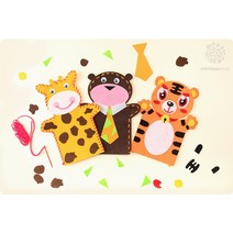 (MH) 민화 펠트손인형 만들기, 개구리