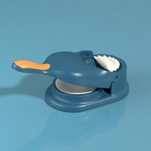 만두 제조기 만두틀 2 합 1 만두기 프레스 밀가루 반죽 포장기 금형 DIY 만두피 기계 가정용 주방 공예품, 02 Blue