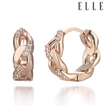 [엘르주얼리] 14K 원터치 귀걸이 (gold pin) ELGPEE219RG