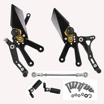 야마하 Yamaha YZF-R3 튜닝 파츠 기어 발판 백 스텝, 그레이