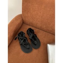 패션 홍콩 스타일 샌들 여성용 핑크 부드러운 가죽 편안한 다재다능한 요정 핀토 로마 신발