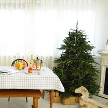 효담상회 방수 체크 식탁보 테이블보 8종 2인 4인 6인용, 8.화이트, 4인(140*180)