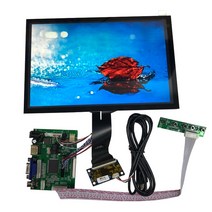 서브 터치 모니터 10.1 인치 1280x800 VGA HDMI LVDS 디스플레이 고휘도 IPS 10 포인트 정전 식 터치 스크, 01 Touch display