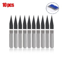 비트 조각 기계 나무 조각사 팁 밀링 커터 취미 칼, 10pcs 정도20x0.2mm