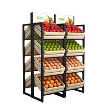 과일진열대 마트 야채 채소 빵 진열대 매대 베이커리, 상세 페이지 참고, 단면 모델520X350X1600mm목탄