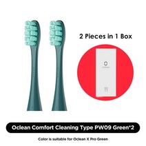 dlp 빔프로젝터 가정용 휴대용 미니빔 Oclean X Pro Elite/ X Pro/ F1 /Air 2/One 2/4PCS 전동 칫솔 용 교, 06 OCL-YST-2PCS-PW09