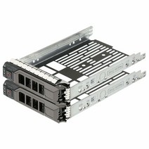 SZMYX 2피스 3.5인치 0F238F SAS SATA SATAu 하드 드라이브 캐디 트레이 DELL PowerEdge R710 R610 R515 R510 R415 R410 R3