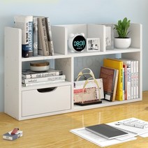 kirahosi 책장 테이블 선반 간이 책상위책꽂이 기숙사 수납대 146호 BDcrqjcl, 사진색C 60cm