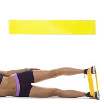 3단 노랑 쎄라 밴드 힙딥 운동용 고무 밴드 스쿼트 홈트 고무줄 집에서 운동 기구 홈트레이닝 탄력 루프 근력 힙업 헬스 테라