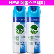 데톨 항균 스프레이 450ml 크리스프 브리즈 2개, 450ml 6개