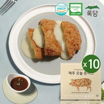 [감귤돈가스소스] 제주오늘 치즈 돈까스 10팩+ 소스10개, 10팩, 120g