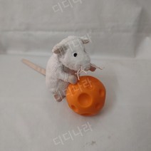 이케아 쥐 인형 고시그무스 봉제 애착 고양이 흰색 갈색 회색 검정색, 작은 흰색 마우스(라벨자름)