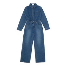Classic denim 점프수트, S, ocean navy