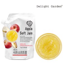 딜라잇가든 사과 소프트잼 1kg, 단품없음