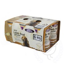 새임 양고기캔 400G X 24개 강아지양고기사료 양고기사료 보더콜리사료
