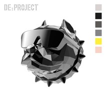 디프로젝트 디불 불독 차량용 방향제 (색상6종 선택/향6종 선택), 1세트, [골드], [클린코튼], [쇼핑백:선택]