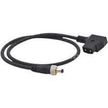 DSLR 장비 전원 V 마운트 안톤 배터리용 D-탭 수-직각 DC 케이블 12V 5.5x2.5mm, 07 DC lock straight_12 90cm
