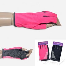 리시안제이 가벼운 메쉬 여성 반장갑 여름골프용품 여름용골프장갑, M(여성용) 블랙