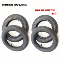 전동 킥보드 타이어 xiaomi 전기 스쿠터 10 인치 10x2 튜브 xiaomi m365 1s pro pro2 kick 스쿠터 스케이트 호버 보드 내구성 카메라, 현성 세트 x2