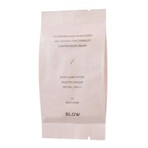 블로우 리필 커버력좋은 톤업 물광 광채 쿠션 팩트 마스크에안묻는 촉촉한, 21호
