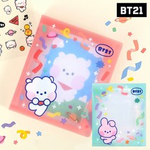 방탄 BT21 포카 바인더 4칸 포토카드 앨범 콜렉트북, RJ