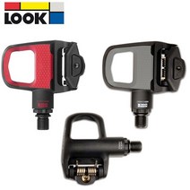 LOOK 정품LOOK 룩 KEO 클래식 2 로드 싸이클 자전거 페달, 블랙/레드