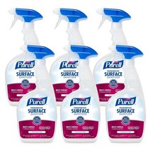 퓨렐 Purell Foodservice Surface Sanitizer Spray 푸드서비스 표면 새니타이저 무향 32fl oz(946ml) x 6팩, 6개