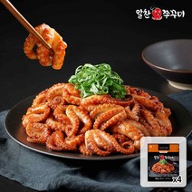 [알찬쭈꾸미] 쭈꾸미 300g 4팩 외 쭈삼불고기 오삼불고기, 약간매운맛 300g 4팩