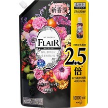 카오 플레어 향수 리치 플로럴향 리필 1000ml[유연제], 단일