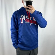(구제의류) MLB x 마제스틱 텍사스 후드티 M / 빈티지아워 230308