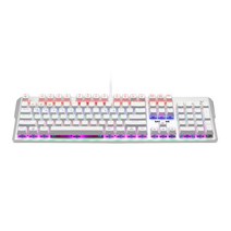 삼성전자 레인보우 LED 기계식 유선 키보드, 혼합색상, SPA-NKG1CUB, 일반형